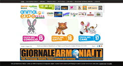 Desktop Screenshot of giornalearmonia.it